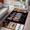 60 Years Of The Beatles Living Room Music Band Area Rugs