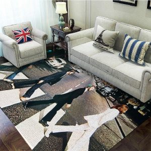 Abbey Road Living Room Area Rug Carpet