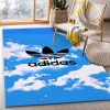 Adidas Logo Rug Fashion Brand Rug Christmas Gift Us Decor