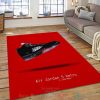 Air Jordan 5 X Supreme Fashion Brand Area Rugs