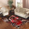 Air Jordan Basketball Living Room Carpet Rugs