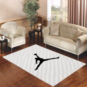 Air Jordan Carbon Living Room Carpet Rugs