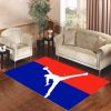 Air Jordan Nba Living Room Carpet Rugs