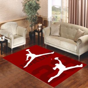 Air Jordan Step Living Room Carpet Rugs