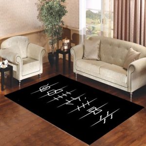 Akatsuki Members Headband Living Room Carpet Rugs