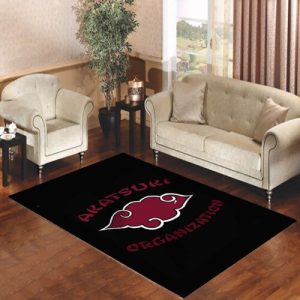 Akatsuki Organization Living Room Carpet Rugs