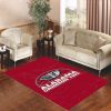 Alabama Crimson Tide Living Room Carpet Rugs