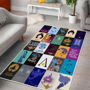 Aladdin Disney Living Room Area Rug For Christmas