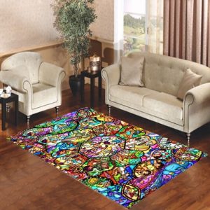 All Character Disney Living Room Carpet Rugs