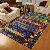 All Disney Movies Dvd Living Room Area Rug