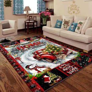 All Hearts Come Home For Christmas Rug