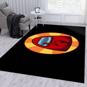 Among Us Ver4 Rug Living Room Rug Christmas Gift Us Decor