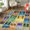 Anime Pokemon 1St Edition Cards Rug