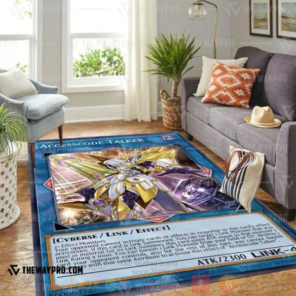 Anime Ygo Accesscode Talker Custom Rug