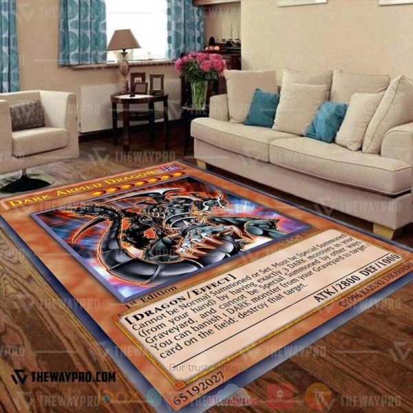 Anime Ygo Dark Armed Dragon Custom Rug