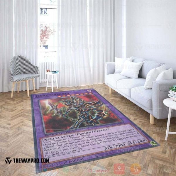 Anime Ygo Dark Paladin Card Custom Rug