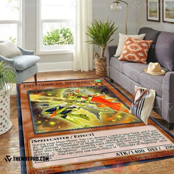 Anime Ygo Defender Of Nephthys Custom Rug