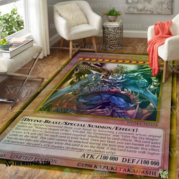 Anime Ygo Egyptian The Ultimate Lord Of Duel Monster Custom Rug