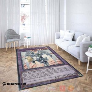 Anime Ygo Elemental Hero Shining Flare Wingman Custom Rug