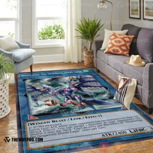 Anime Ygo Hraesvelgr The Desperate Doom Eagle Custom Rug