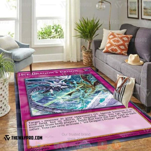 Anime Ygo Ice Dragon’S Prison Custom Rug