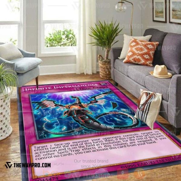 Anime Ygo Infinite Impermanence Custom Rug