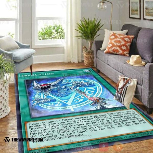 Anime Ygo Invocation Custom Rug