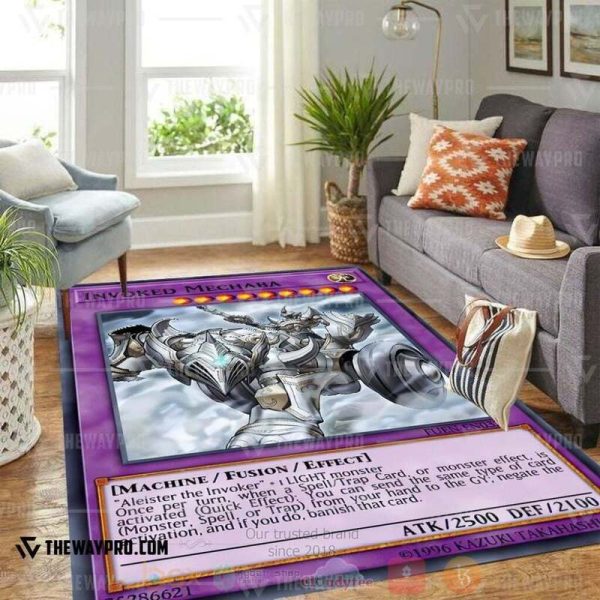 Anime Ygo Invoked Mechaba Custom Rug