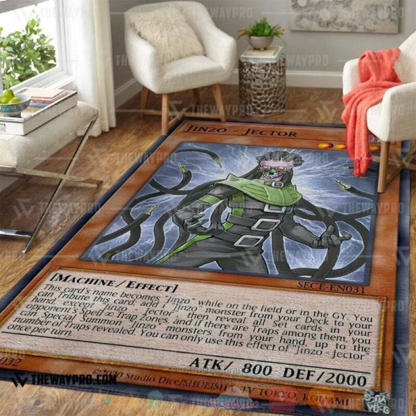 Anime Ygo Jinzo Jector Custom Rug