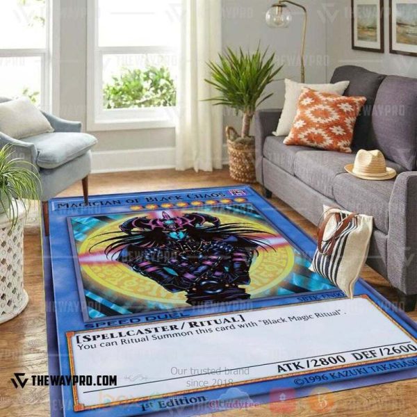 Anime Ygo Magician Of Black Chaos Custom Rug