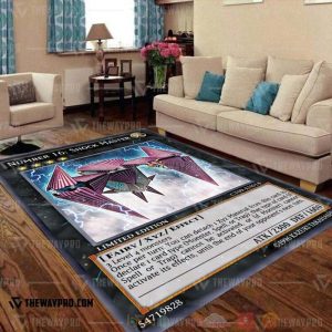 Anime Ygo Number 16 Shock Master Custom Rug