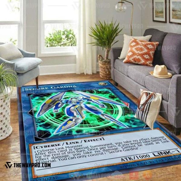 Anime Ygo Secure Gardna Custom Rug