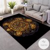 Antique Gold Tortoise Rug Living Room Carpet