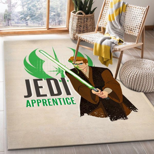 Apprentice Star Wars Movie Rug Star Wars Galaxy Of Adventures Floor Decor Home Decor