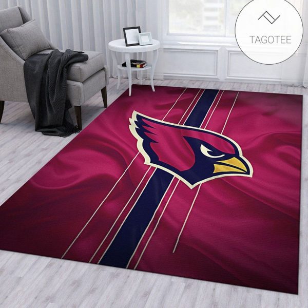 Arizona Cardinals American Nfl Rug Bedroom Rug Home Us Decor