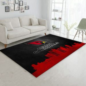 Arizona Cardinals Skyline Nfl Team Logos Area Rug