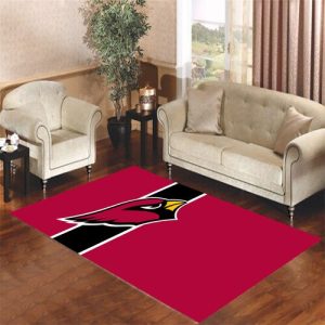 Arizona Cardinals Wallpaper Stripe Living Room Carpet Rugs