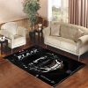 Atlanta Falcons All Black Living Room Carpet Rugs