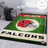 Atlanta Falcons End Zone Nfl Rug Living Room Rug Us Gift Decor