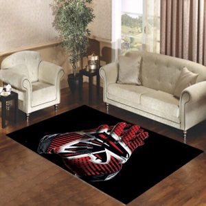 Atlanta Falcons Gloves Living Room Carpet Rugs