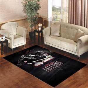 Atlanta Falcons Team Living Room Carpet Rugs