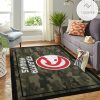 Atlanta Hawks Nba Team Logo Camo Style Nice Gift Home Decor Rectangle Area Rug