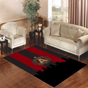 Atlanta United Fc Living Room Carpet Rugs