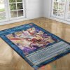 Awakening Of Nephthys Blue Rectangle Rug