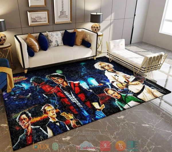 Back To The Future Comic Rug Carpet