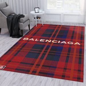 Balenciaga Area Rug For Christmas Fashion Brand Rug Living Room Rug Christmas Gift Us Decor