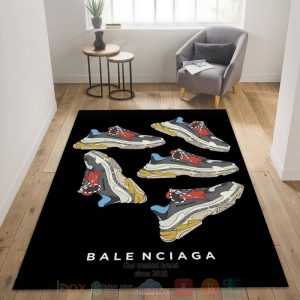 Balenciaga Sneakers Area Rugs