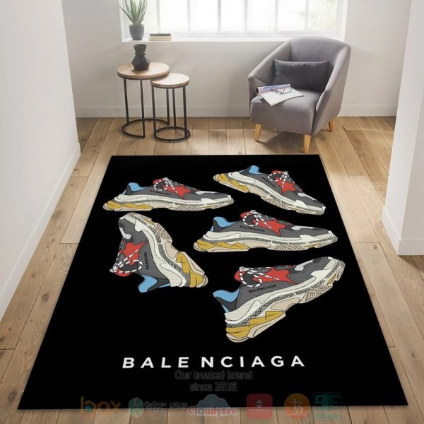 Balenciaga Sneakers Area Rugs