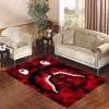 Bape Red Shark New Living Room Carpet Rugs