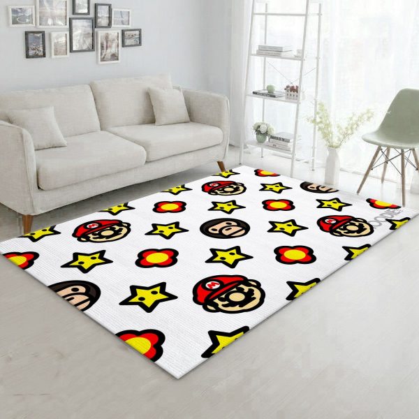 Bape Ver4 Area Rug Bedroom Rug Floor Decor Home Decor